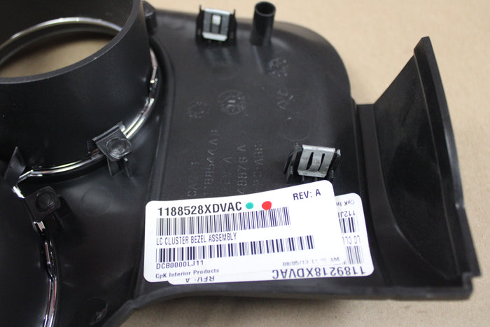 08-14 Dodge Challenger Dash Instrument Cluster Speedometer Bezel 1188528XDVAC