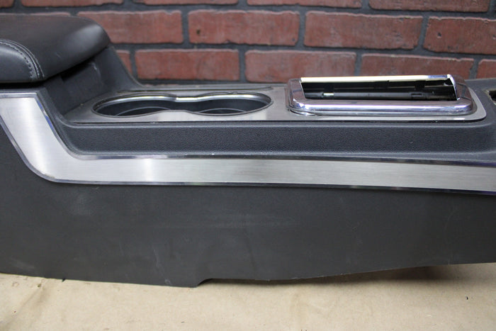 2008-2014 Dodge Challenger SRT Black Center Console Assembly OEM w/ Cupholders
