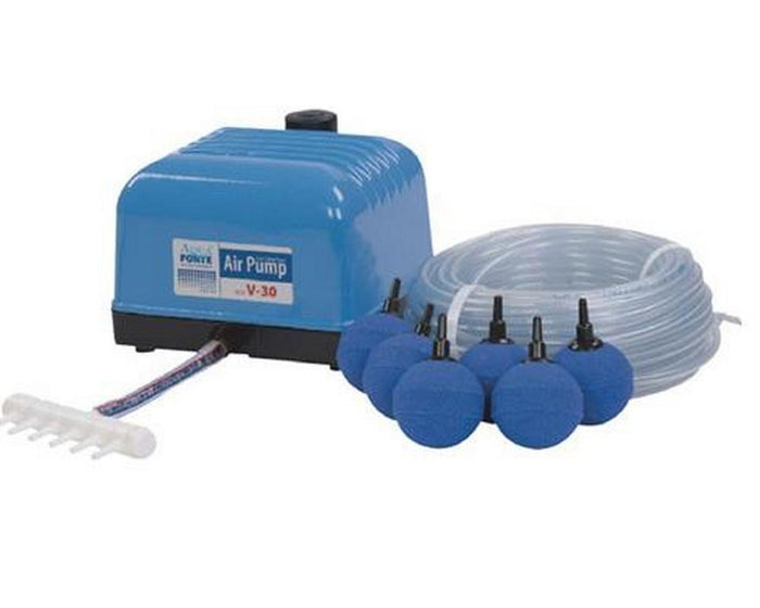 Air pump Flow V-30 SET (with line / stones)
