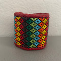 Beaded n leather bracelet 93