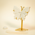 Butterfly Wings Crystal Set – White Agate