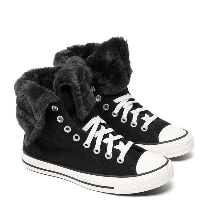 CONVERSE-CTAS FOLD OVER FLEECE HI W - available at RUBINO