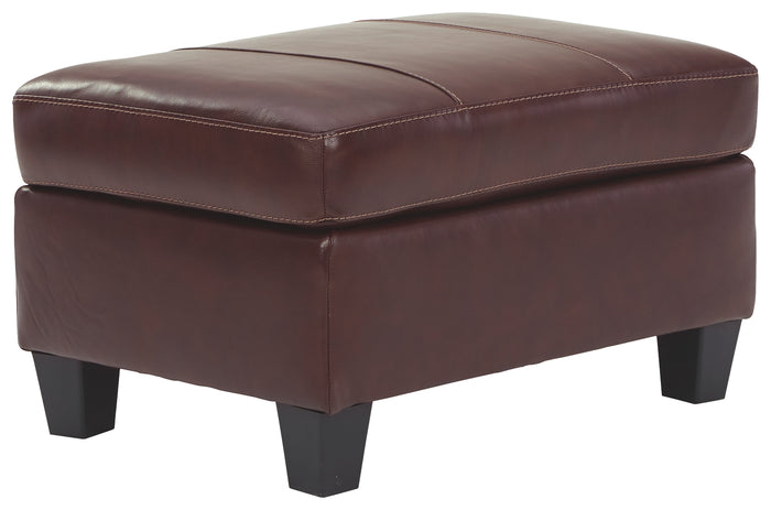 Fortney 9240614 Mahogany Ottoman