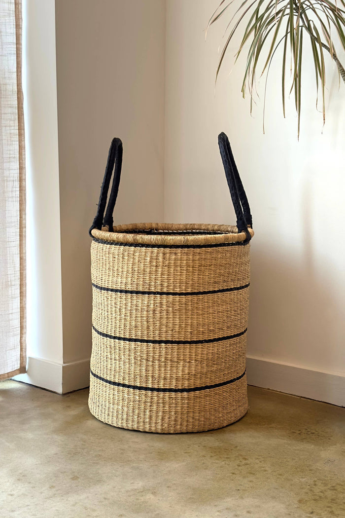 Hold Everything Hamper - Horizontal Black Lines