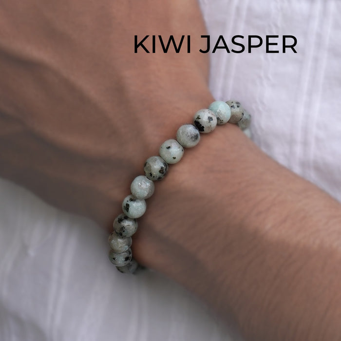 Kiwi Jasper Bracelet