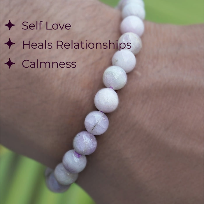 Kunzite 8mm Bracelet