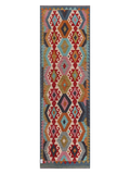 Maimana Kilim Runner - 280 × 88 cm (9'2" x 2'11")