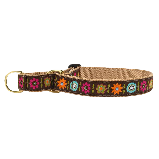 BELLA-FLORAL-DOG-COLLAR-MARTINGALE-NO-PULL