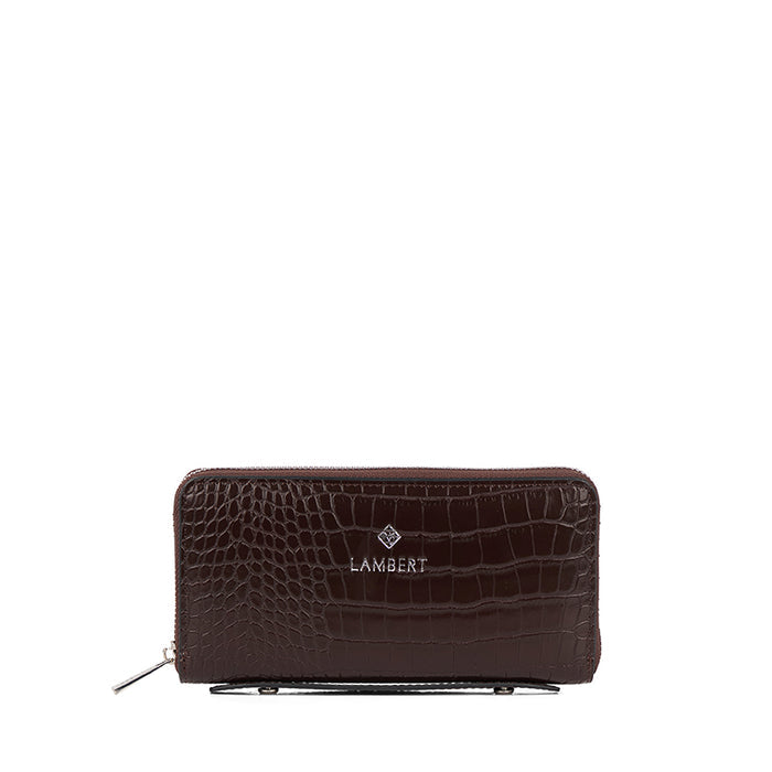 LAMBERT-MELI CROC WALLET - available at RUBINO