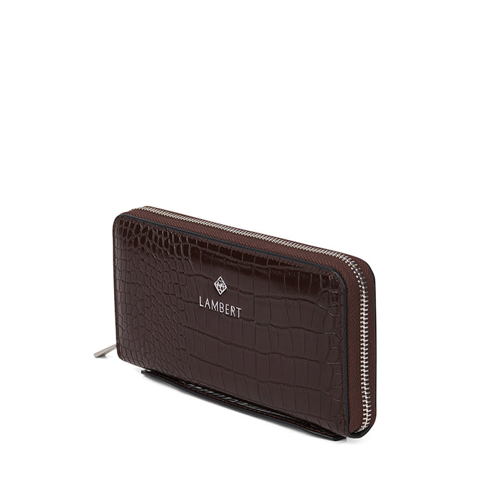 LAMBERT-MELI CROC WALLET - available at RUBINO