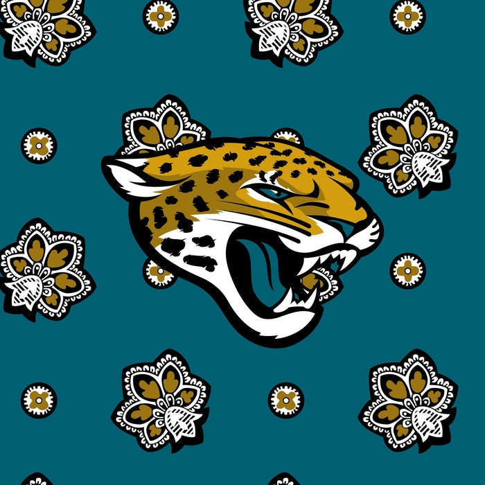 Small Vera Tote-Black with Jacksonville Jaguars-Image 2-Vera Bradley