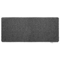 Plain Fleck Charcoal Runner- a 100% recycled material runner in a blend of dark and mid-grey flecks.