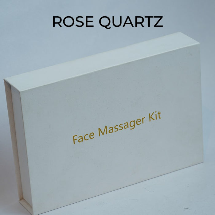Rose Quartz Face Roller Kit