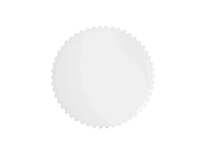 Round Gear Sublimation Blank Ceramic Mug Coaster with Cork