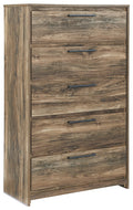 Rusthaven B322-46 Brown Five Drawer Chest