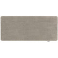 Sense Ghost Grey Washable Runner- a 100% recycled polyester runner in a solid light grey colour.