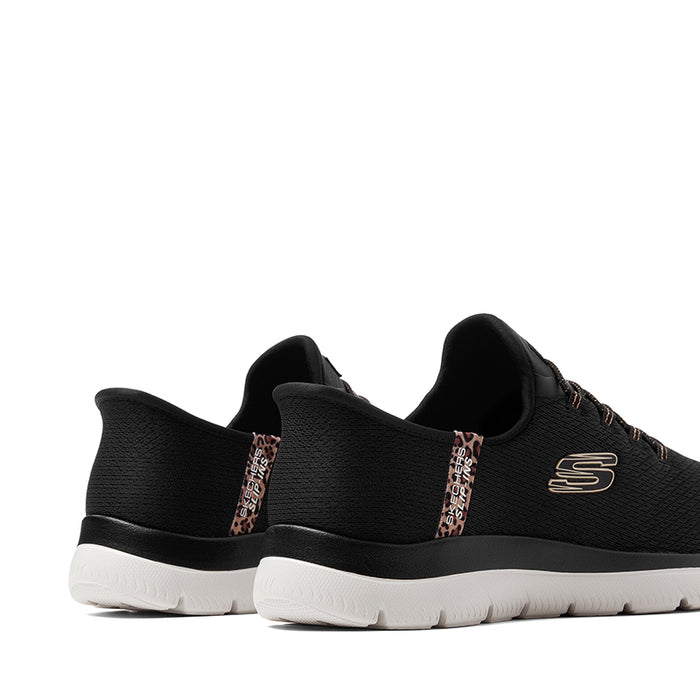 SKECHERS-SLIP INS SUMMITS LEOPARD WIDE - available at RUBINO