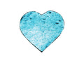 Sublimation Flip Sequins Adhesive (Heart, Light Blue W/ White)