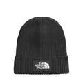 THE NORTH FACE-TNF LOGO BOX CUFFED BEANIE K - available at RUBINO