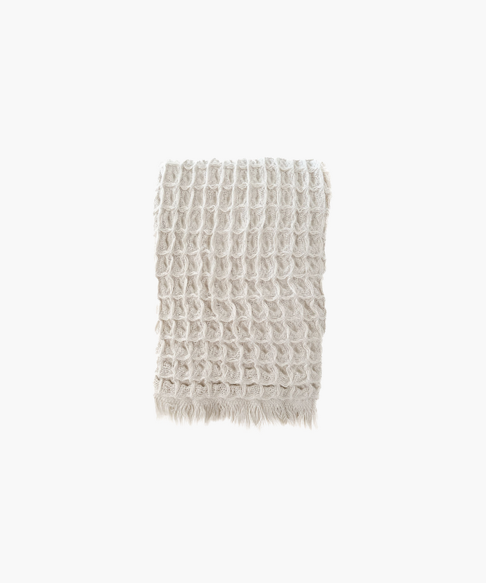 Turkish cotton waffle hand towels with soft, breathable texture. | S.W. Home