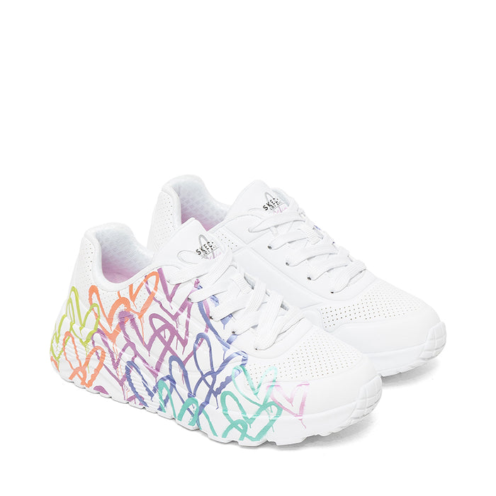 SKECHERS-UNO LITE METALLIC JOY - available at RUBINO