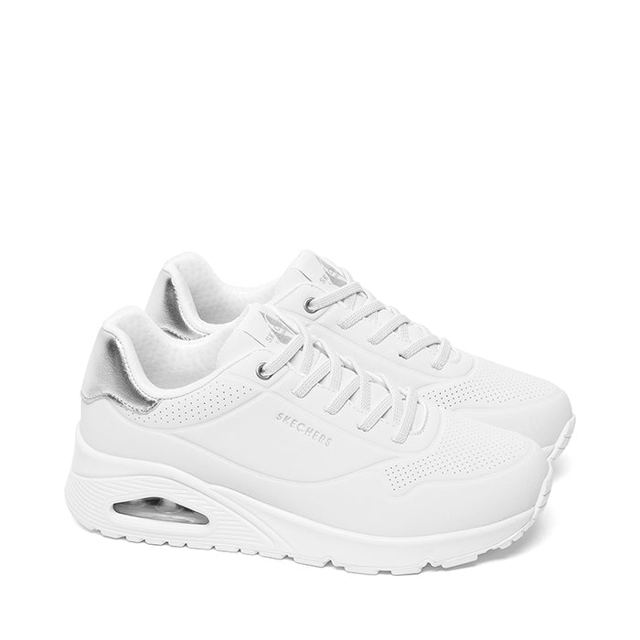SKECHERS-UNO SHIMMER AWAY SLIP - available at RUBINO